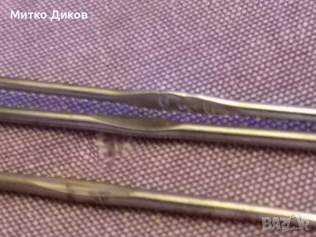 Игли за плетене на една кука маркови от 13 до 17 см, снимка 5 - Други стоки за дома - 52840219