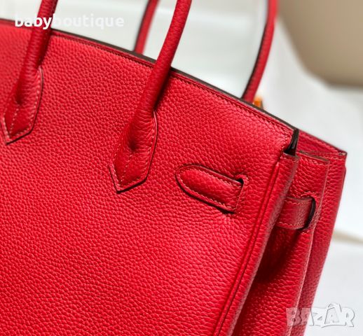 Hermes Birkin China red, снимка 4 - Чанти - 45389912