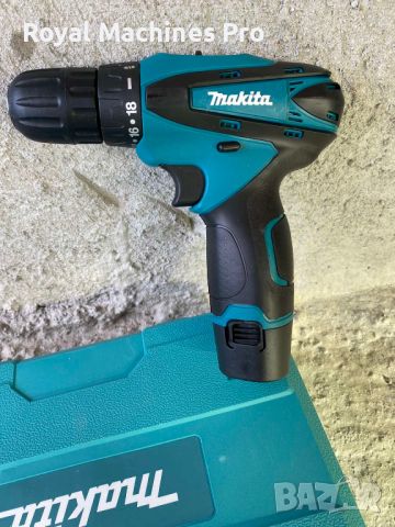 Акумулаторен Винтоверт Makita 12V 2Ah + 2 батерии и накрайници Макита     , снимка 1 - Винтоверти - 46296511