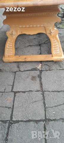 Маса трапезна масив бор №52, снимка 7 - Маси - 53532923