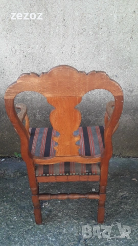 Кресло ретро масив-№027, снимка 9 - Дивани и мека мебел - 53208745