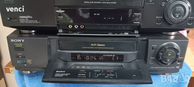 Sony VHS HIFI , снимка 6 - Плейъри, домашно кино, прожектори - 53752980