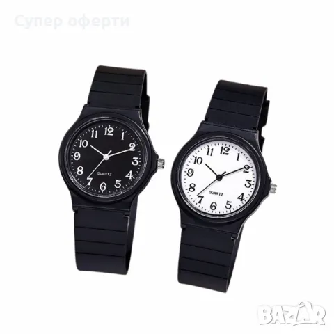 Кварцов дамски часовник със силиконова каишка – Ежедневен стил и практичност