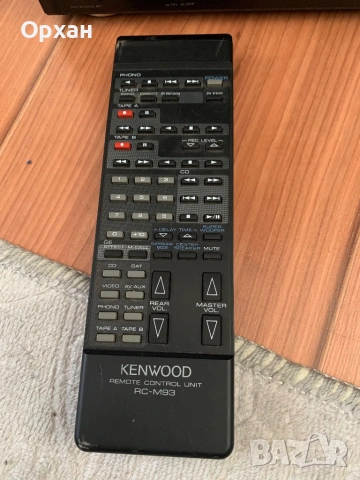 : Ретро аудио система Kenwood – Висок клас (Midi format) + Оригинално дистанционно, снимка 5 - Аудиосистеми - 54243227