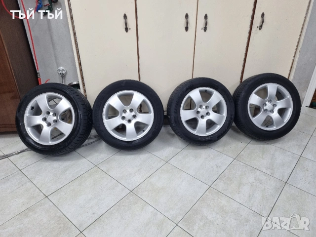 Комплект оригинални джанти за Адуди с летни гуми 5/100/16