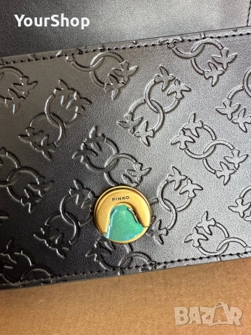 PINKO Love One Mini Dc – оригинална кожена чанта | НОВА , снимка 7 - Чанти - 54059235