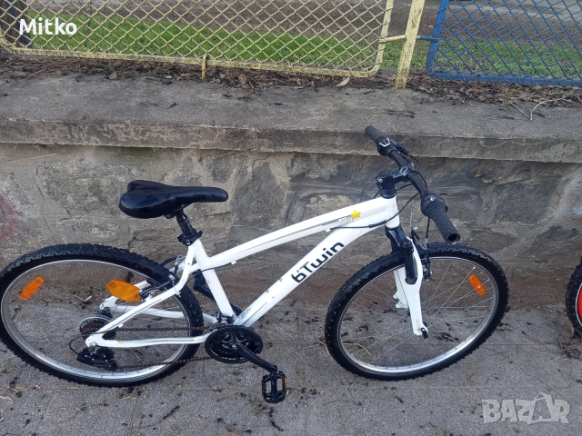 26 цола алуминиев велосипед с 21 скорости усилени капли амортисьори предни като нов в перфектно , снимка 5 - Велосипеди - 52928726