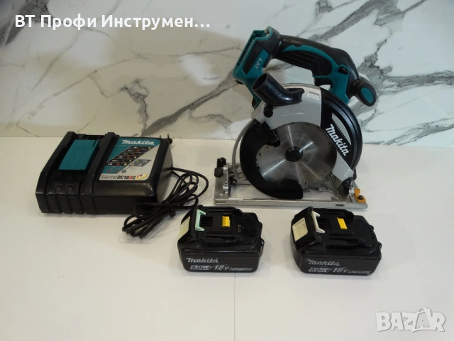 Makita DHS 630 - Акумулаторен циркуляр, снимка 7 - Триони и циркуляри - 53980223