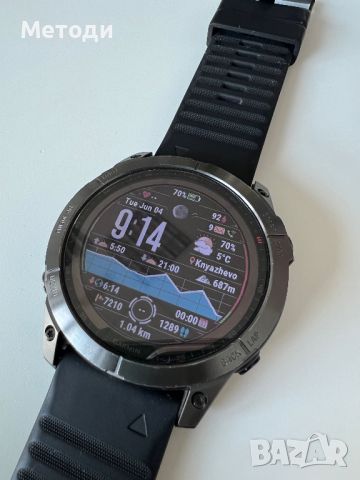 Часовник Garmin Fenix 7x Sapphire Solar 51мм мултиспорт смарт часовник, снимка 1