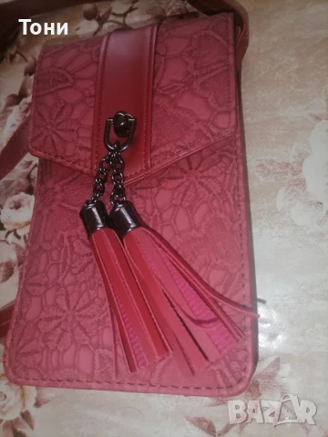 Нова Кожена Дамска Чанта, снимка 10 - Чанти - 50495997