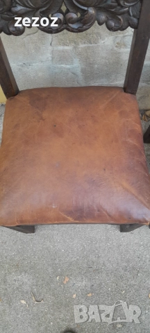 Столове-антикварни-2бр.№030, снимка 9 - Столове - 52489173