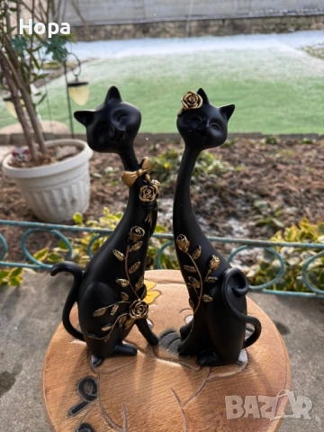 Луксозен комплект котки , снимка 5 - Декорация за дома - 53399556