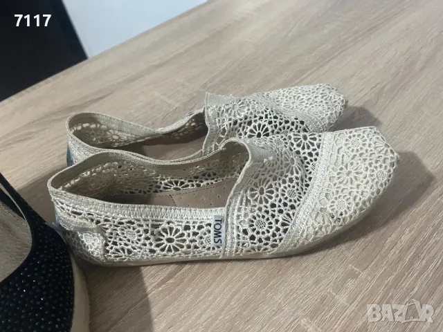 Toms + подарък xti обувки с камъни, снимка 8 - Дамски ежедневни обувки - 47230301