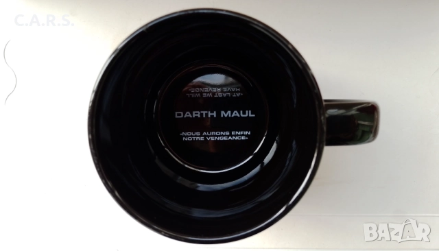 Чаша за кафе Star Wars Darth Maul - Disneyland Paris, снимка 2 - Колекции - 50549782