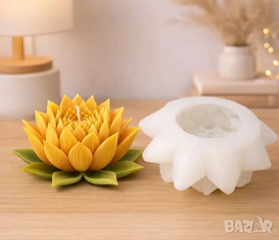 Молд цвете лотос