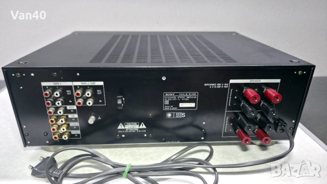 Усилвател Sony F490, снимка 5 - Ресийвъри, усилватели, смесителни пултове - 54121787