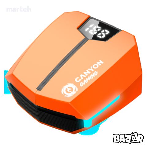 Геймърски слушалки Canyon DoubleBee GTWS-2, снимка 2 - Безжични слушалки - 41678143