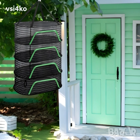 Сушилня с 4 нива – за плодове, билки и гъби, снимка 9 - Други стоки за дома - 51081379