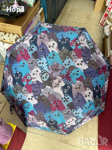 Сгъваеми чадъри с котки, снимка 5 - Други - 37738071