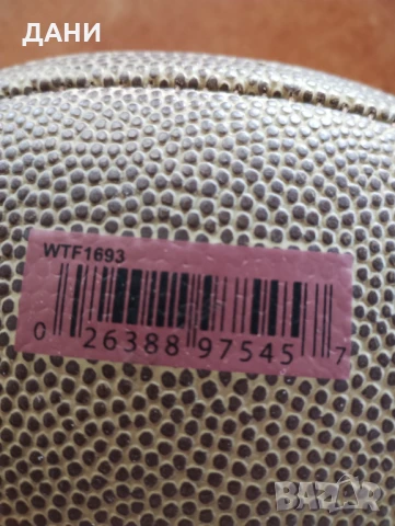 Оригинална топка за американски футбол, колекционери, снимка 5 - Други спортове - 50924744