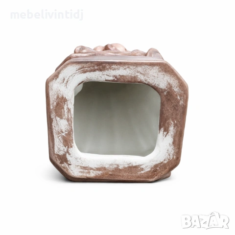 Декоративна религиозна фигура – Дева Мария с Младенеца, снимка 4 - Антикварни и старинни предмети - 53778616