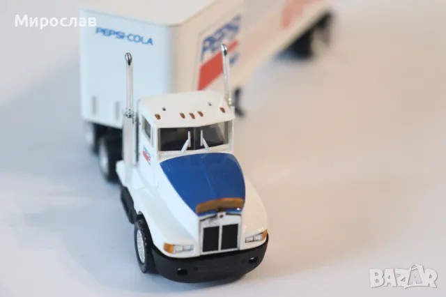 HERPA H0 1/87 KENWOOD USA КАМИОН ТИР PEPSI МОДЕЛ КОЛИЧКА, снимка 7 - Колекции - 49963327