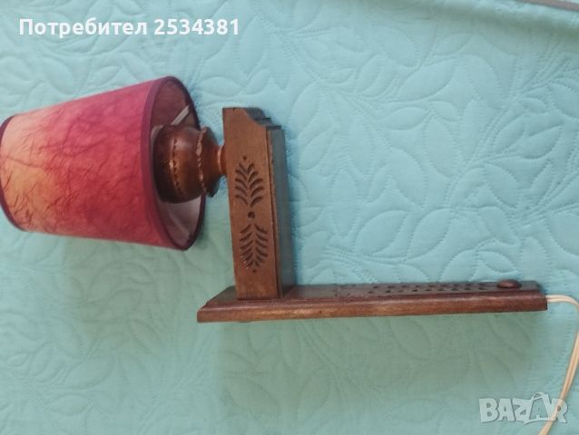 Стара стенна лампа , снимка 4 - Антикварни и старинни предмети - 45325343
