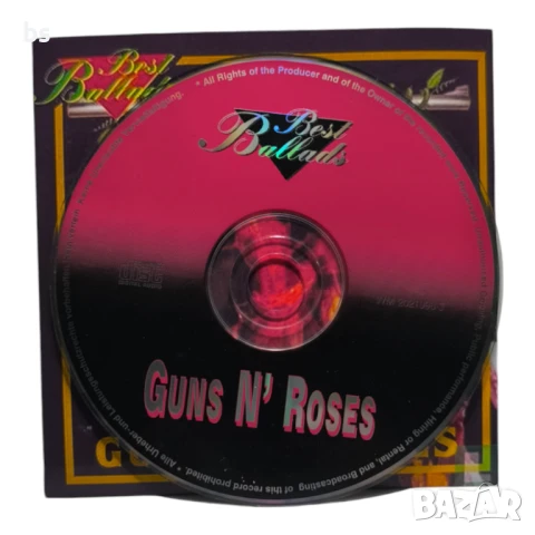 Guns 'n' roses - Best ballads /аудио диск/, снимка 3 - CD дискове - 46872816