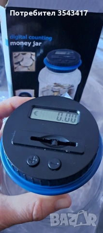 НОВА Касичка с LED дисплей , снимка 2 - Други стоки за дома - 53299849