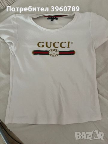 Тениска Gucci, оригинална, снимка 1 - Тениски - 46680789