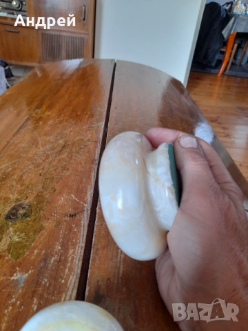 Стара мраморна кутия за бижута #7, снимка 6 - Други ценни предмети - 53243774