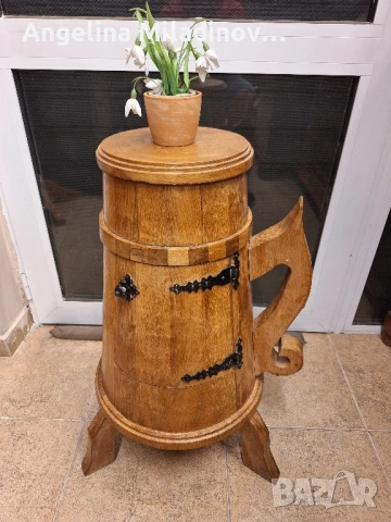УНИКАТ! Винтидж буре бар дъб , снимка 2 - Други - 50551699