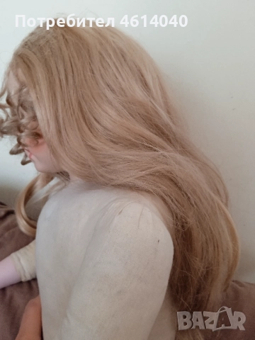 Кукла старинна 65 см порцеланова + дрехи, снимка 12 - Колекции - 52590244