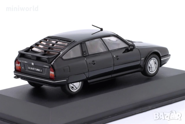 CITROEN CX GTI Turbo II 1989 - мащаб 1:43 на Solido моделът е нов в PVC дисплей-кейс, снимка 4 - Колекции - 54268266