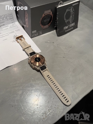 КАТО ЧИСТО НОВ Garmin Fenix 7S Solar + гаранция, снимка 9 - Смарт гривни - 52488397