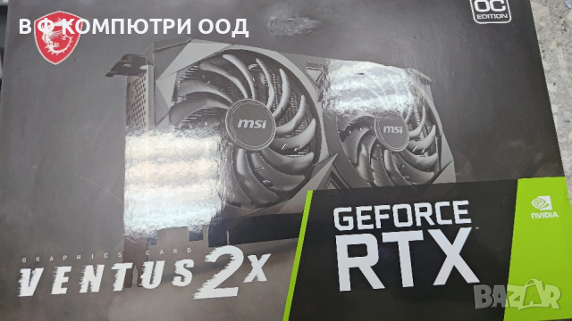 Видео карта VENTUS X2 3060, снимка 7 - Видеокарти - 52572625