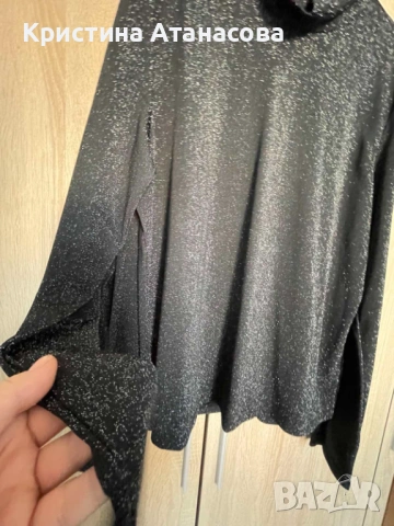 ✨ Луксозна блестяща блуза – люрекс ✨, снимка 12 - Блузи - 52501495