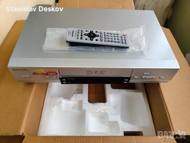 ПРОДАВАМ ВИДЕО РЕКОРДЕР, снимка 4 - Плейъри, домашно кино, прожектори - 53177144