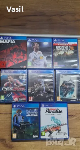 Игри за Sony Playstation 4/ FIFA/ Resident Evil/ Mafia/ Batman и други , снимка 1 - Игри за PlayStation - 48521858