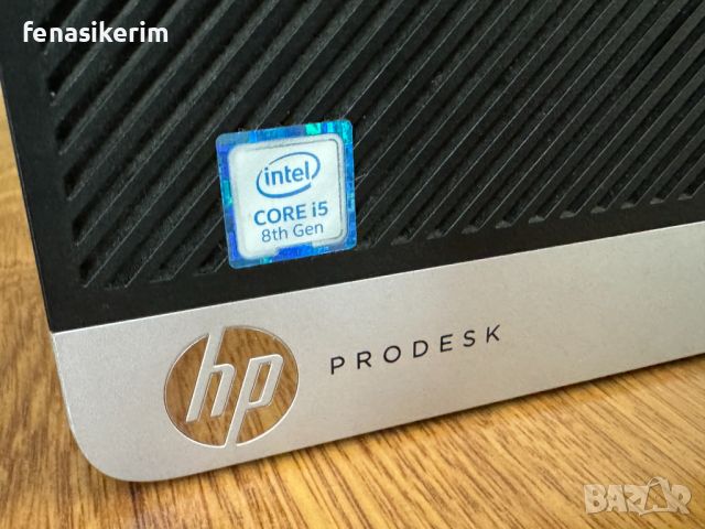 HP ProDesk 400 G5 SFF SixCore i5-8500 16GB DDR4/256GB NVMe/DVD/Intel UHD Video, снимка 2 - Работни компютри - 45761906