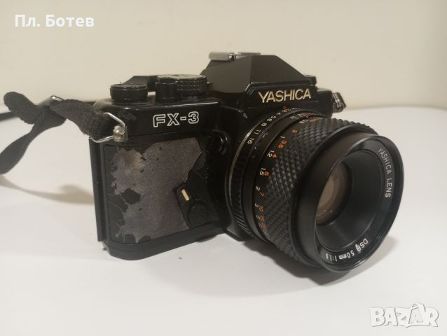 Фотоапарат Yashica FX-3, снимка 6 - Фотоапарати - 45658444