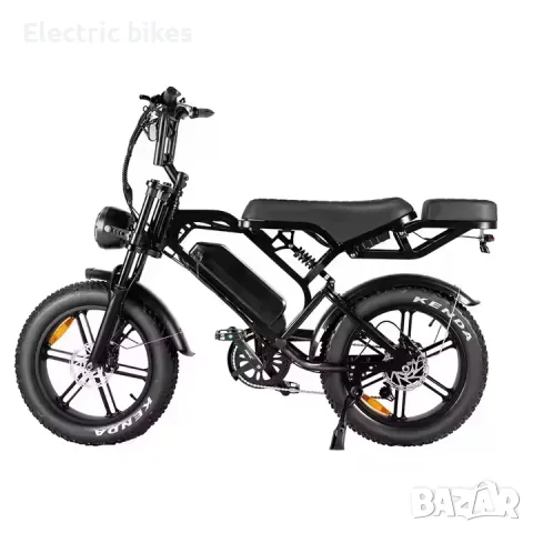 Електрически велосипед, Electric V20, 500W, 15.AH с двойна седалка, снимка 2 - Велосипеди - 48184201