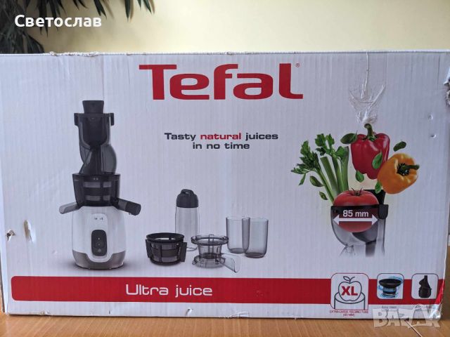 Сокоизстисквачка Tefal ZC600138, снимка 2 - Сокоизстисквачки и цитрус преси - 45202147