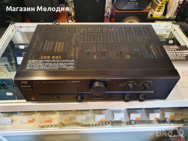 Усилвател JVC AX-A442 Две по 105 вата на 4 ома. В отлично техническо и визуално състояние. Има възмо, снимка 6 - Ресийвъри, усилватели, смесителни пултове - 46633996