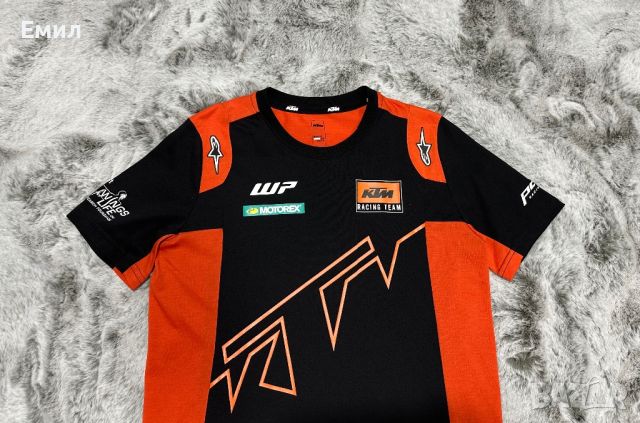 Тениска KTM x Alpinestars, Размер S, снимка 2 - Тениски - 46652409