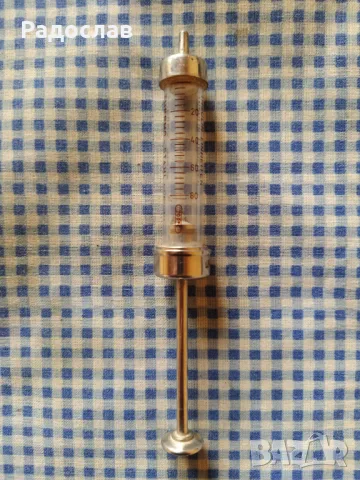 стара германска спринцовка , снимка 2 - Медицински консумативи - 50291332