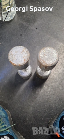 Дъмбели(гири) 10 кг.метални, снимка 5 - Фитнес уреди - 54077635