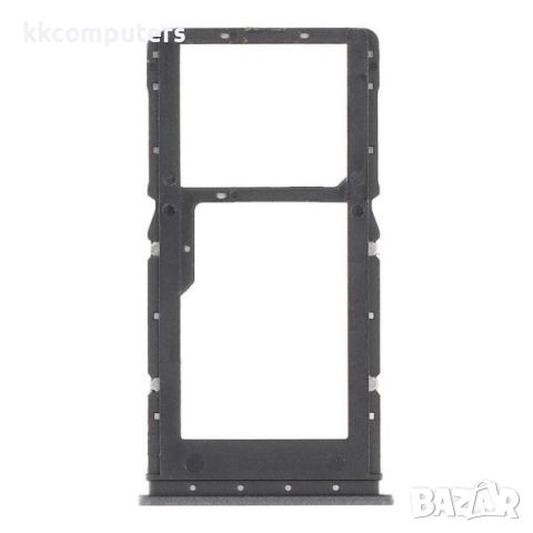SIM / MicroSD държач /Черен/ за Xiaomi Redmi 12 5G Баркод : 350829, снимка 1 - Резервни части за телефони - 46360886