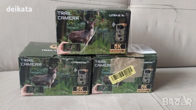 ловни камери с 5k резолюция и нощно виждане , снимка 4 - Ловно оръжие - 54233892