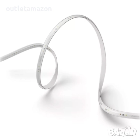 LED лента RGBWW Philips Hue Solo, Bluetooth, zigbee, 20W, 1700 лумена, Цветна светлина, IP20, 5 м, снимка 7 - Лед осветление - 52455251